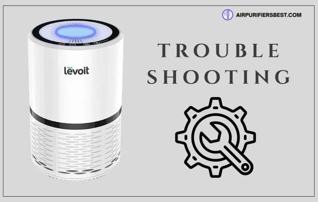 Levoit air purifier troubleshooting